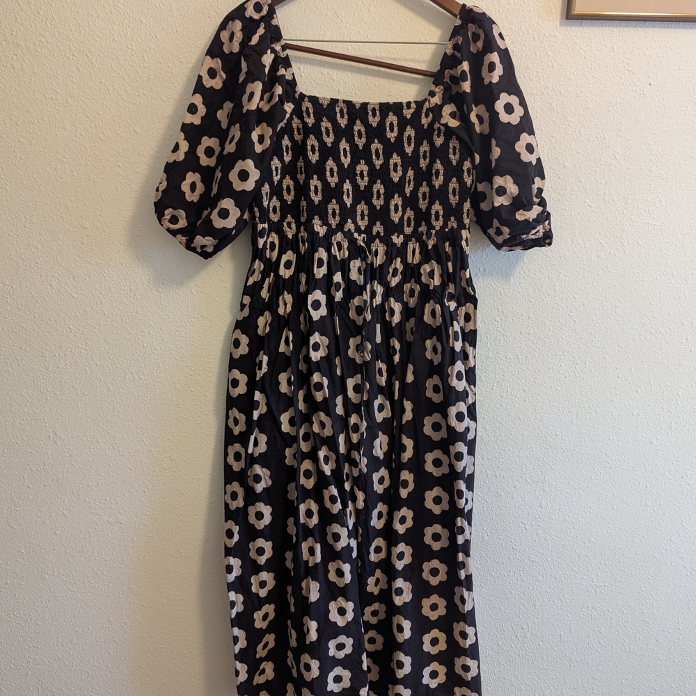 Christy Dawn Katrina Dress In Daisy Noir - Picture 3 of 5
